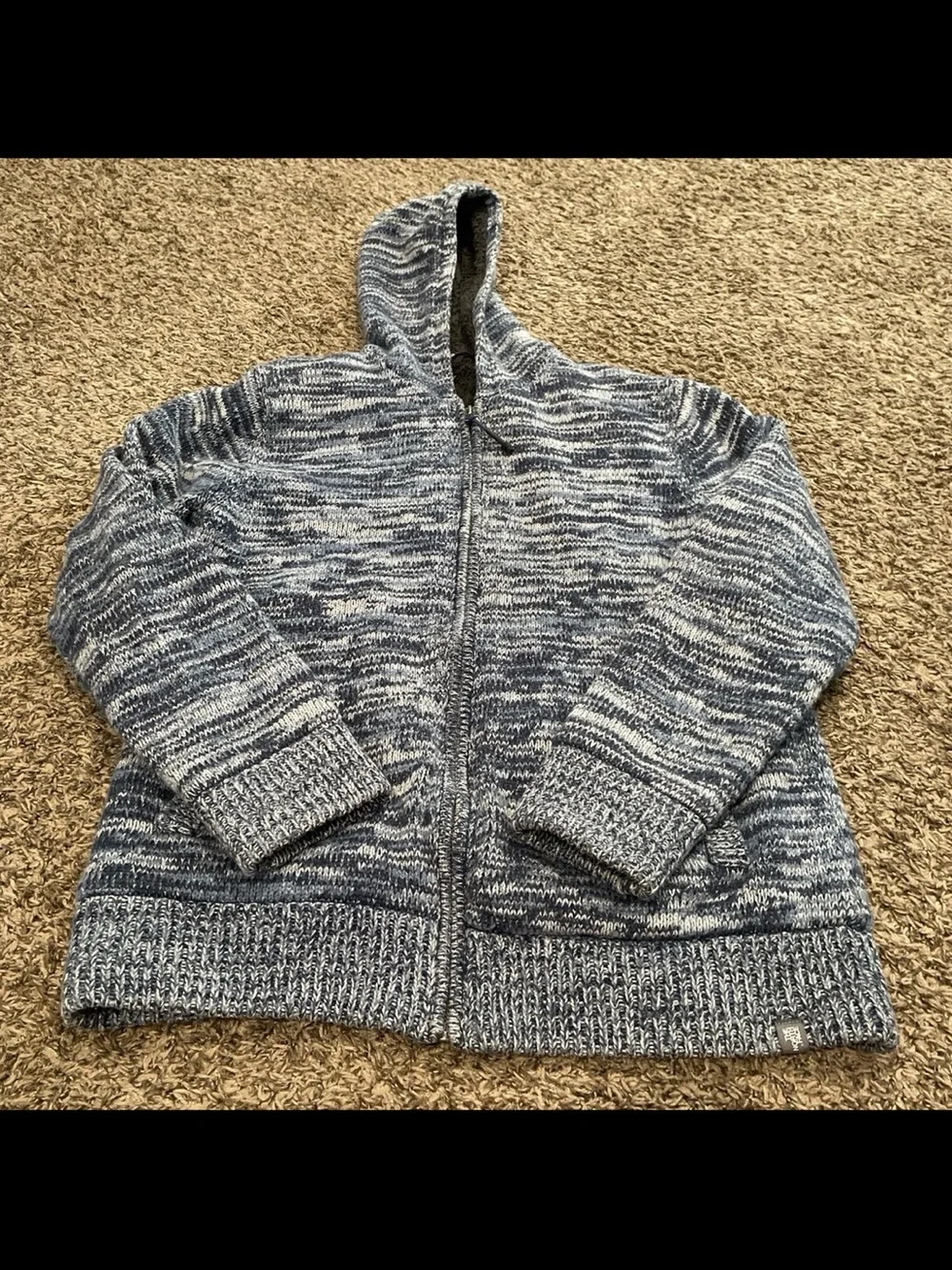 The north face twisted Ridge full zip sweater men’s large